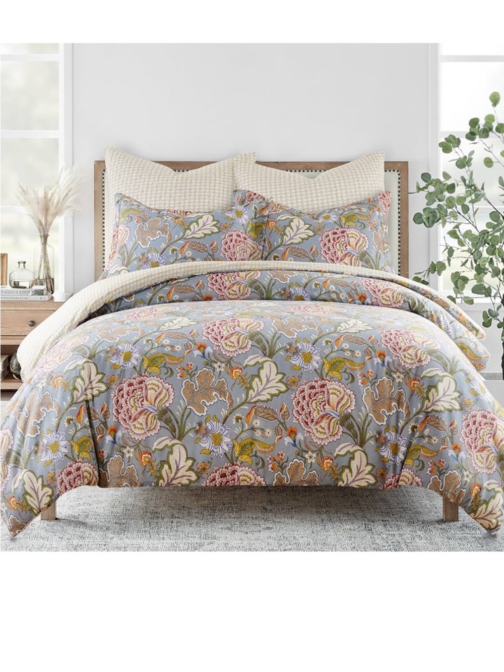 Levtex Home Angelica Reversible Full/Queen Comforter Set (90x94in)